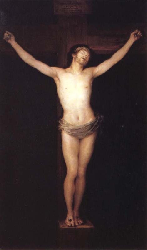 Francisco Goya Crucified Christ oil painting image